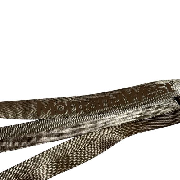 Montana West Longhorn Whipstitch Sling Bag with Guitar Strap. 3 compartment - Picture 2 of 9